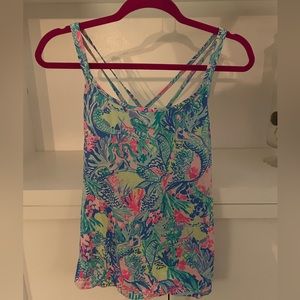 Lilly Pulitzer Luxletic tank size small